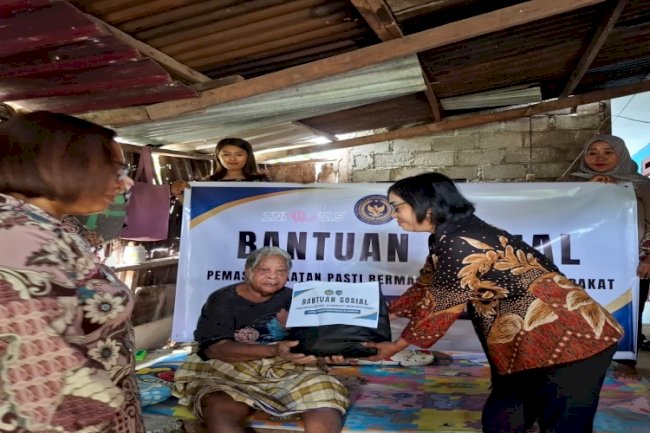 Peduli Keluarga Warga Binaan, Lapas Perempuan Ambon Hadir lewat Bansos