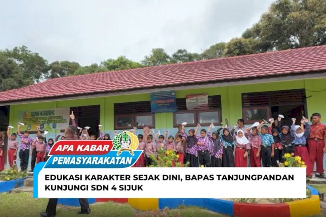 Bapas Tanjungpandan Lakukan Edukasi Karakter Pencegahan Tindak Pidana | Apa Kabar Pemasyarakatan