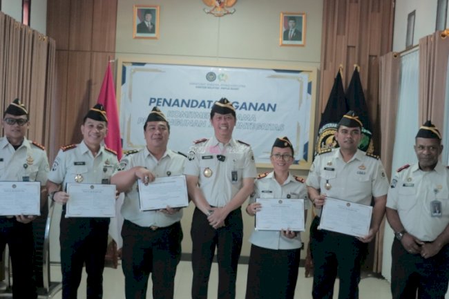 Kanwil Ditjenpas Papua Barat Teguhkan Komitmen Zona Integritas Menuju WBK dan WBBM