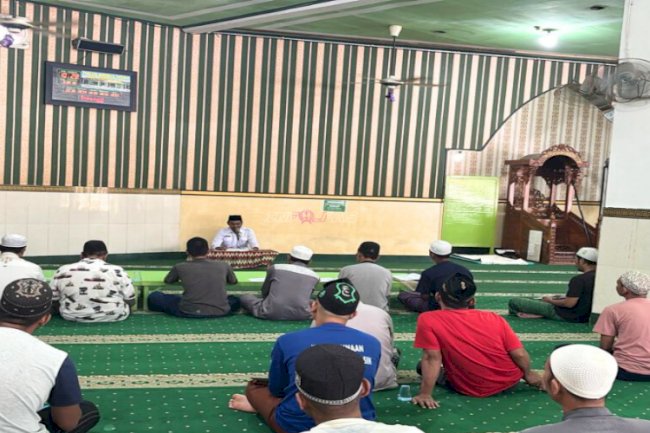 Warga Binaan Lapas Banjarmasin Kupas Makna Nisfu Syaban lewat Kajian Rohani Islam