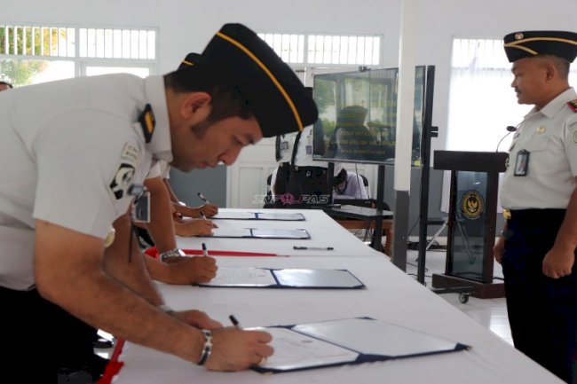 Lapas Tanjung Tandatangani Pakta Integritas dan Komitmen Bersama Menuju WBK/ WBBM Tahun 2026