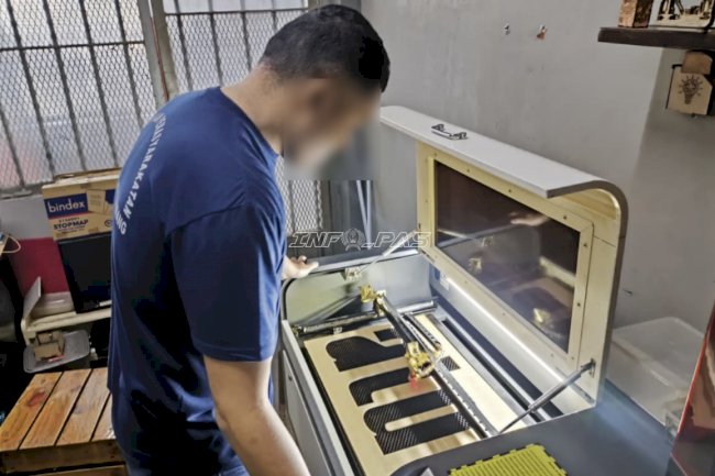 Lapas Cipinang Dorong Kemandirian Warga Binaan lewat Pembinaan CNC Craft