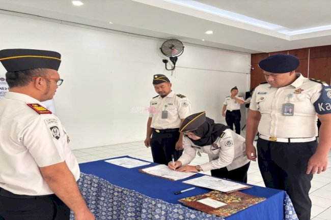 Rutan Rantau Tandatangani Komitmen Bersama Pembangunan Zona Integritas