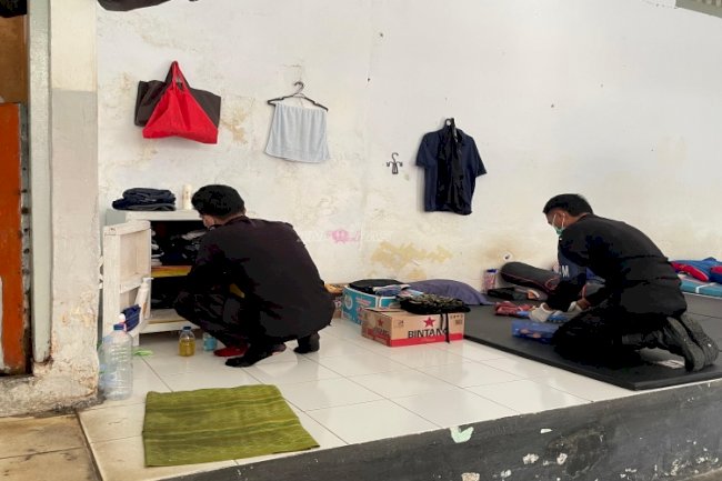 Perketat Pengawasan, Lapas Bandanaira Razia Blok Hunian