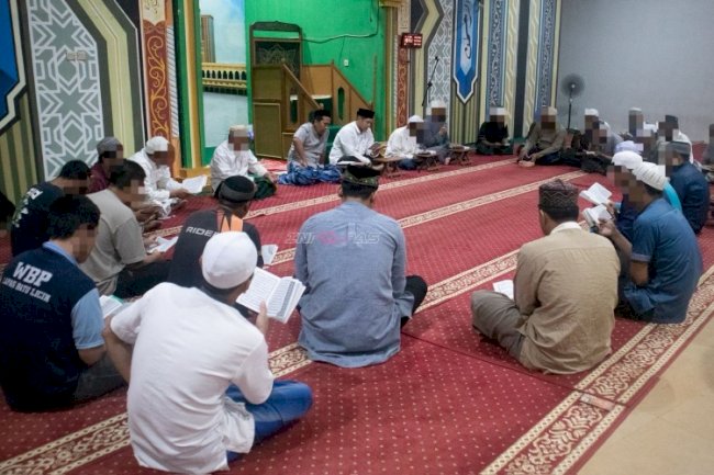 Sambut Nisfu Syaban, Lapas Batulicin Gelar Doa Bersama