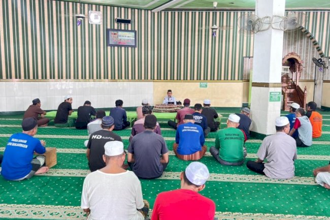 Warga Binaan Lapas Banjarmasin Sambut Ramadan lewat Tausiah Rohani Islam 