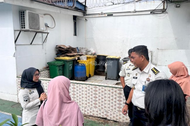 Lapas Pekanbaru Gandeng DLHK Kelola Sampah Jadi Pupuk Organik