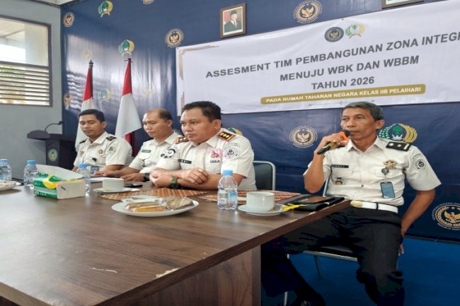 Matangkan Langkah Menuju WBK/WBBM 2026, Rutan Pelaihari Gelar Asesmen Tim Pembangunan ZI