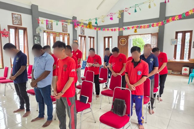 Bangun Karakter Lewat Iman, Lapas Pemuda Madiun Gelar Pembinaan Rohani Kristen dan Katolik