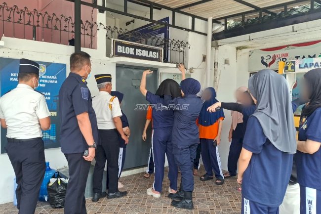Sasar Blok Wanita dan Kamar Isolasi, Lapas Sumedang Intensifkan Penggeledahan