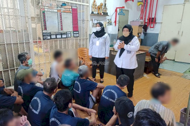 Perkuat Pengendalian TBC, Lapas Cipinang Gelar Sosialisasi dan Penyuluhan Kesehatan Warga Binaan