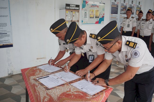 Menuju WBK 2026, Lapas Tanjungpandan Perkuat Kerja Kolektif Bangun Zona Integritas