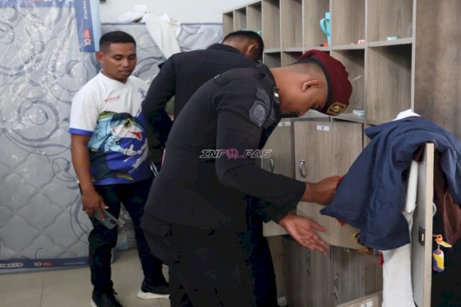 LPKA Ambon Laksanakan Penggeledahan Rutin, Pastikan Lingkungan Aman dan Kondusif