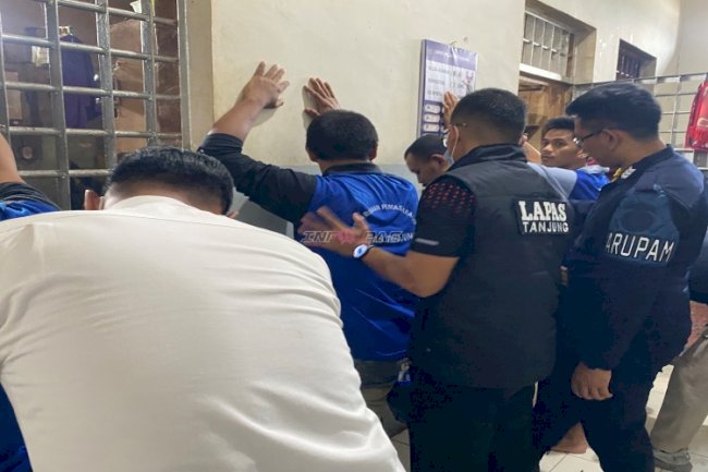 Razia Blok Hunian Wujudkan Lapas Tanjung Bersih dari Barang Terlarang