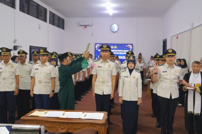 Pejabat Struktural Lapas Kotabaru Resmi Dilantik, Siap Perkuat Kinerja Organisasi