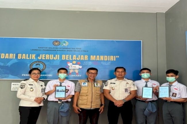 Dukung Pendidikan Anak Binaan, LPKA Palu Apresiasi Bantuan WiFi dari Pemkot Palu dan Diskominfo 