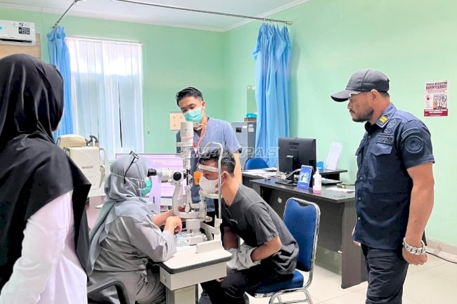 Penuhi Hak Kesehatan, Lapas Tanjungpandan Rujuk Warga Binaan ke RSUD Belitung