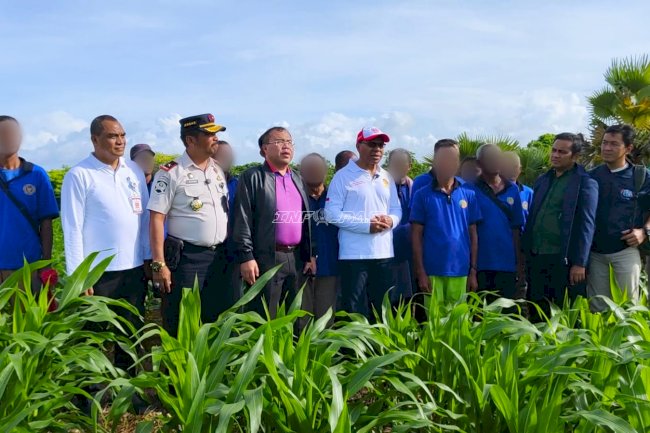 Lapas Kupang Sulap Lahan Berbatu Jadi Kebun SAE Produktif, Wakil Gubernur NTT Beri Apresiasi