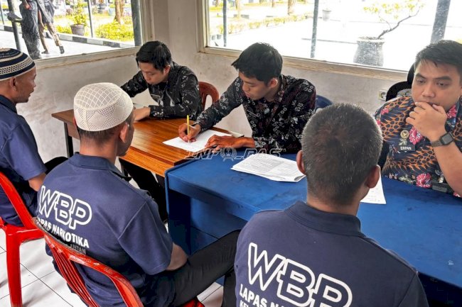 Asesmen Jembatan Hati Awali Pemulihan Hubungan Keluarga Warga Binaan Lapas Narkotika Karang Intan