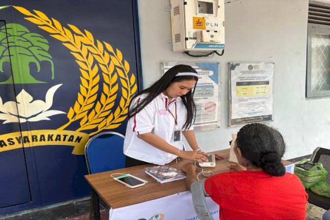 Lapas Tual Periksa Kesehatan Keluarga Warga Binaan lewat Kunjungan Sehat