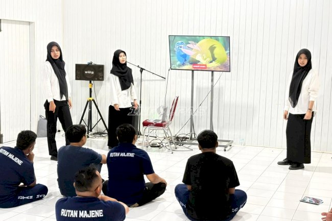 Rutan Majene Hadirkan Kelas Bahasa Inggris Berbasis Media Visual