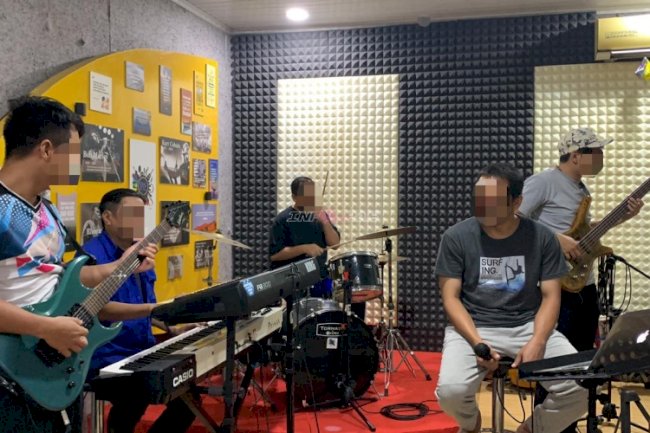 Latucip Band Jadi Etalase Pembinaan, Studio Musik Lapas Kelas I Cipinang Asah Karakter Warga Binaan