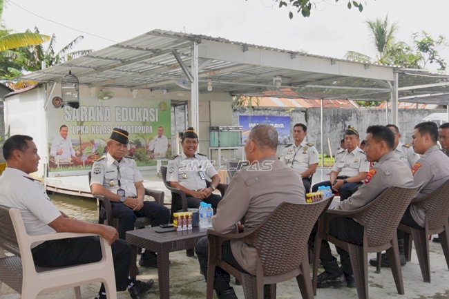 Perkuat Sinergi Pengamanan, LPKA Martapura Terima Kunjungan Polres Banjar