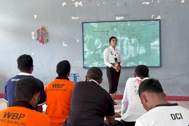 Jamin Pendidikan, PKBM Lapas Saumlaki Fasilitasi Paket C untuk Warga Binaan