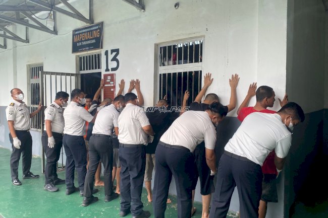 Lapas Banjarbaru Razia Kamar Warga Binaan, Perketat Pengawasan Barang Terlarang