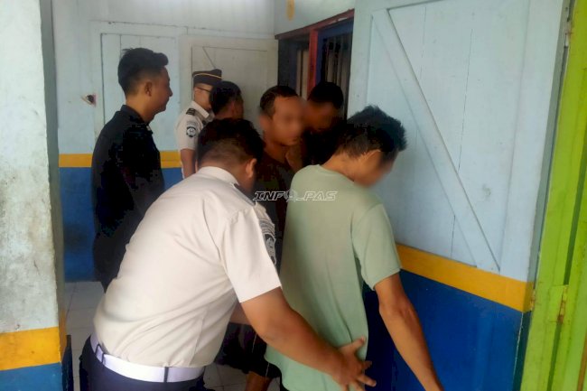 Cegah Gangguan Kamtib, Rutan Marabahan Rutinkan Penggeledahan Kamar Hunian
