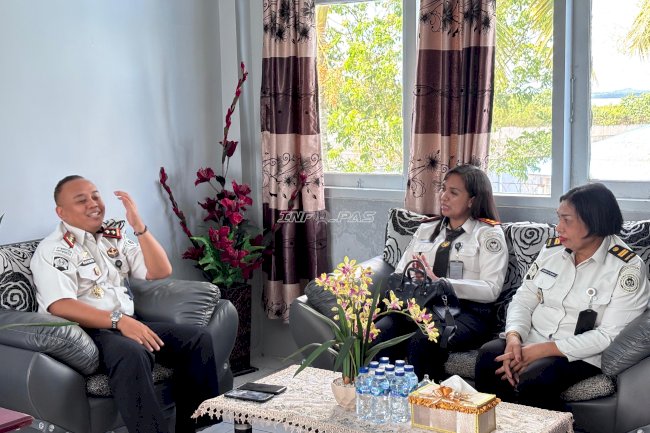 Lapas–Bapas Saumlaki Perkuat Koordinasi Pembinaan dan Pembimbingan Klien