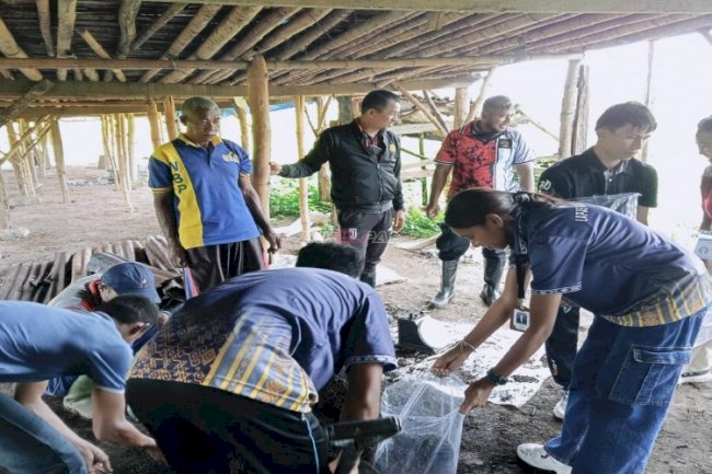 Tingkatkan Kemandirian, Warga Binaan Lapas Atambua Dilatih Olah Limbah Jadi Pupuk 