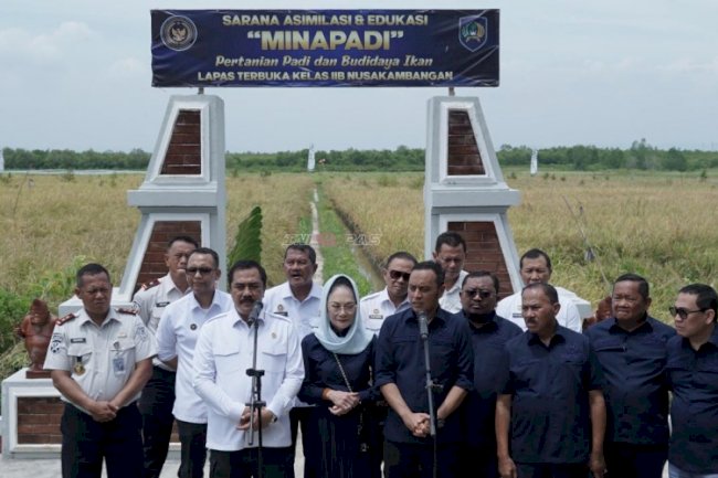 Ketahanan Pangan di Nusakambangan Tuai Apresiasi Komisi XIII DPR RI 