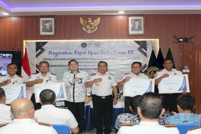 UPT Pemasyarakatan Sumsel Raih Rapor Opini 2025 dari Ombudsman RI