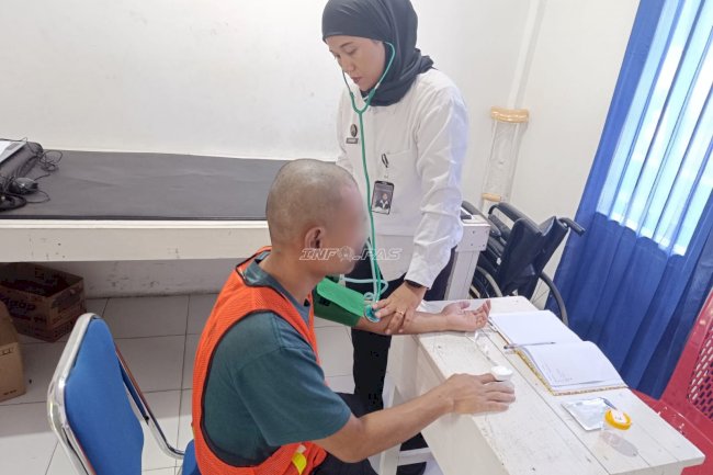 Deteksi Dini Narkoba, Lapas Wahai Tes Urine Tahanan Baru