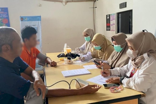 Lapas Banjarmasin Laksanakan Skrining Kesehatan Massal bagi Warga Binaan dan Petugas