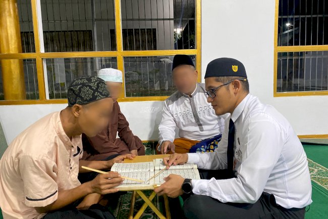 Pembinaan Mengaji Perkuat Karakter Warga Binaan Lapas Tanjung