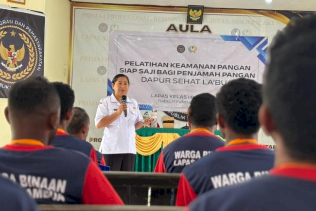 Lapas Atambua Gandeng Dinkes Belu Gelar Pelatihan Pengolahan Pangan Higienis bagi Warga Binaan