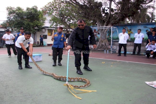Lapas Kelas I Madiun Bersinergi dengan Damkar Kota Madiun Gelar Pelatihan Penanggulangan Bencana Non-Alam
