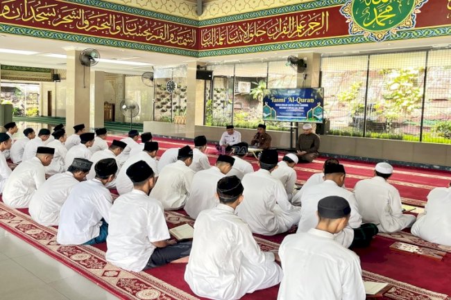 Warga Binaan Lapas Cibinong Jalani Ujian Tasmi’ Al-Qur’an, Beberapa Hafal Hingga Delapan Juz