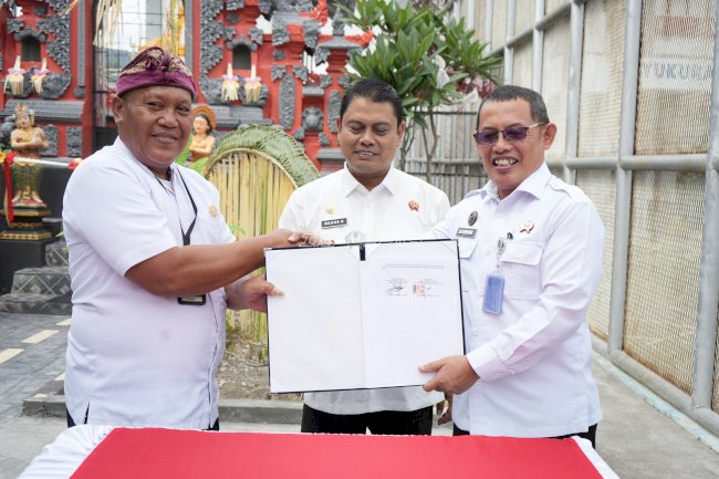 Pura Maitri Santhi Berdiri di Lapas Luwuk, Perkuat Pembinaan Spiritual Warga Binaan