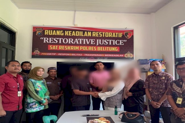 Sinergi Bapas Tanjungpandan dan APH Wujudkan Diversi ABH Berakhir Damai di Belitung