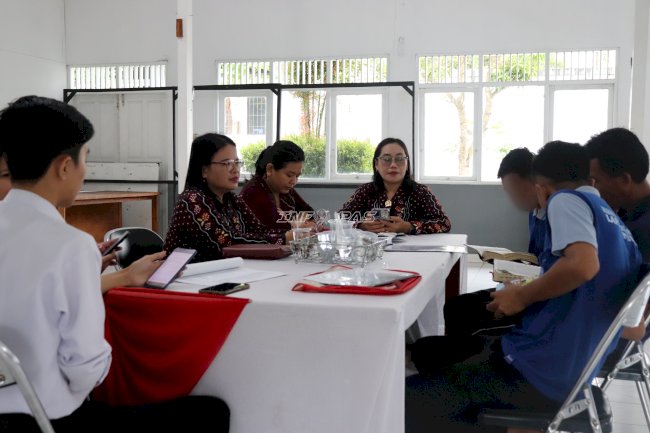 Lapas Tanjung Gandeng Kemenag Fasilitasi Ibadah Warga Binaan Kristen