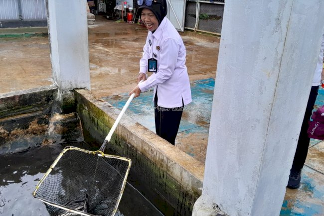 Rutan Pelaihari Panen 24,5 Kg Lele, Penuhi Lonjakan Permintaan Pasar