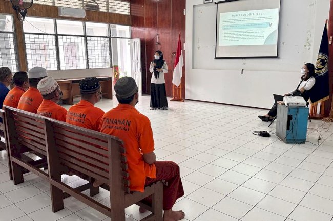 Cegah Penularan, Rutan Rantau Beri Penyuluhan TBC bagi Tahanan Baru