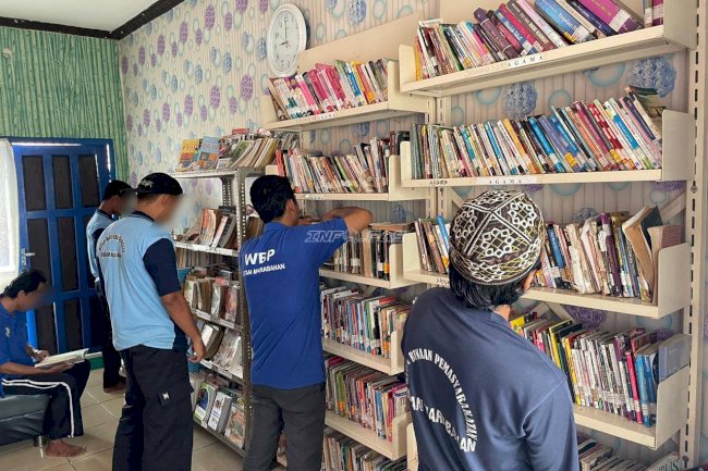 Lewat Budaya Baca, Rutan Marabahan Dorong Perubahan Sikap Warga Binaan