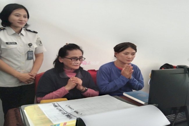 Lapas Perempuan Palu Fasilitasi Ibadah dan Perayaan Imlek Virtual bagi Warga Binaan