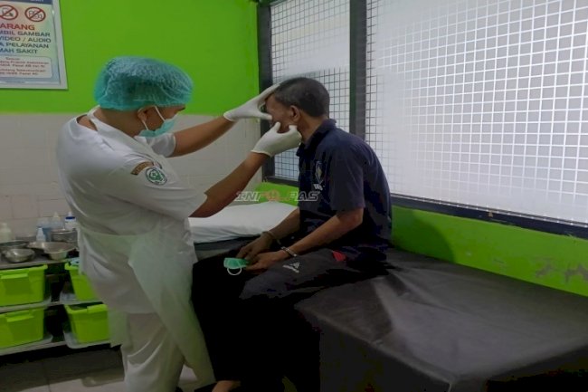 Optimalisasi Layanan Kesehatan, Lapas Kotabaru Rujuk Warga Binaan ke RSUD