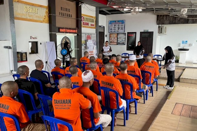 Sebanyak 24 Tahanan Baru Lapas Banjarmasin Jalani Asesmen Psikologi
