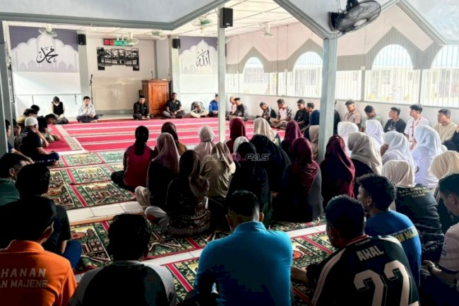 Sambut Ramadan, Rutan Majene Laksanakan Doa Bersama